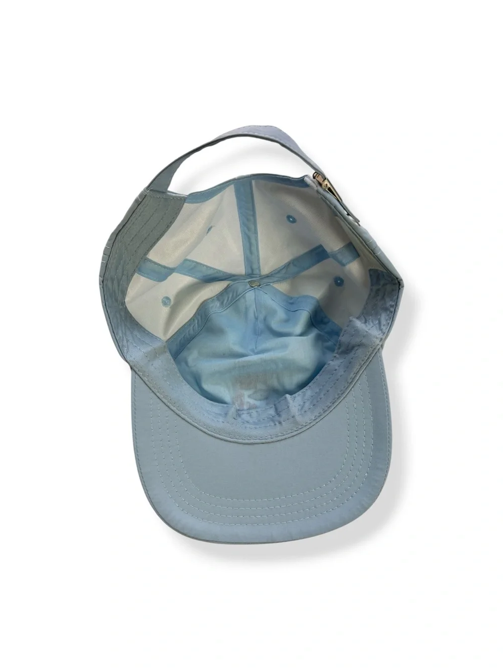Aime Leon Dore Light Blue Cap with Red Rose Embroidery